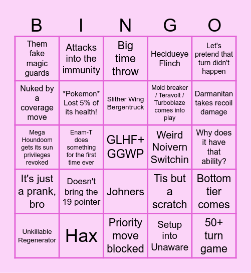 MMDL Week 2 Bingo Card