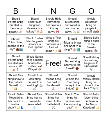 B17 L16 Should Pikachu bring a thunderbolt to a forest fire? ⚡🔥 Bingo Card