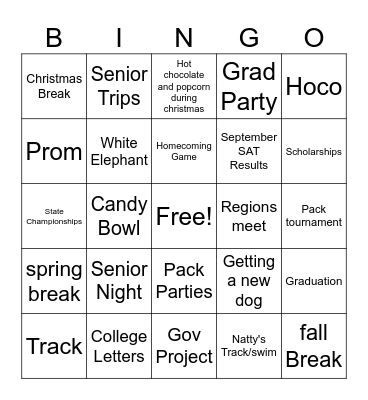 My Bingo Card
