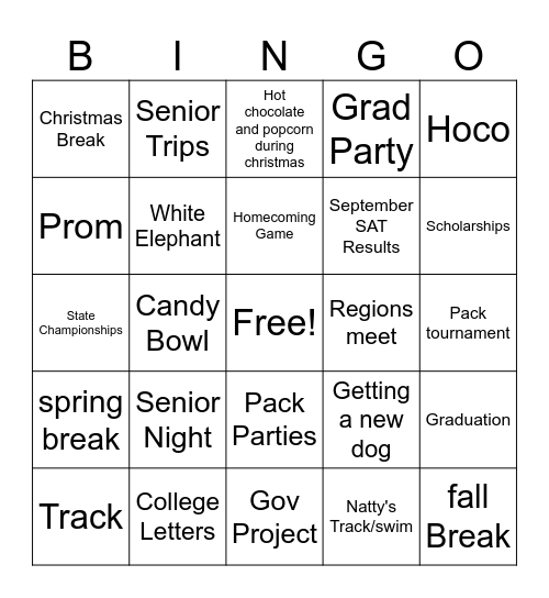 My Bingo Card