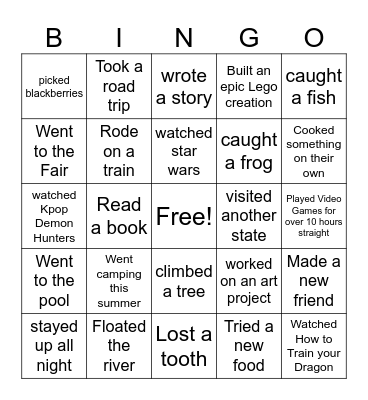 Find Someone who ...Bingo Card