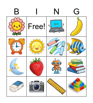 LOOK 2 BINGO Card