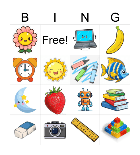 LOOK 2 BINGO Card