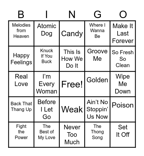 Syndicate Social Bingo Card