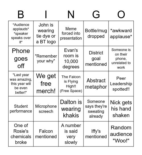 BTS BINGO Card