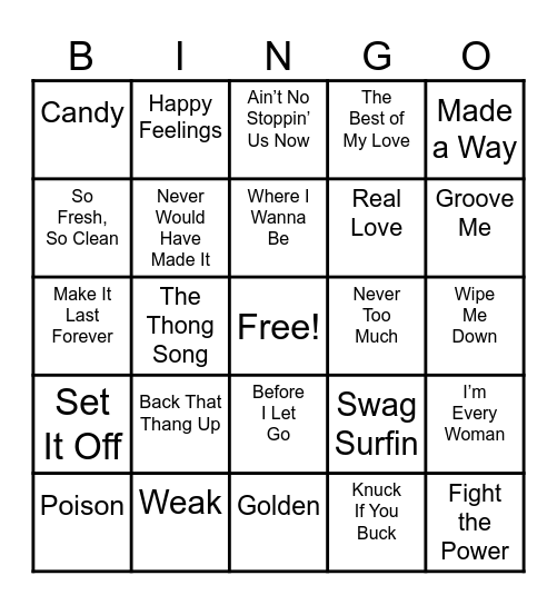 Syndicate Social Bingo Card