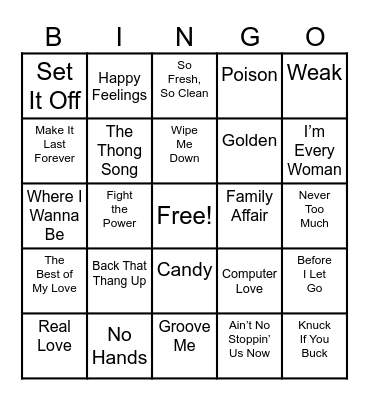 Syndicate Social Bingo Card