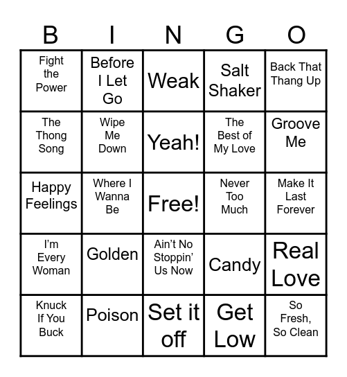 Syndicate Social Bingo Card