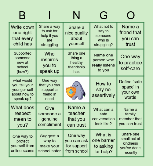 Every Conversation Matters! Shifting Conversation to Action Bingo Card