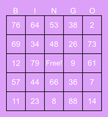 VITAS HEALTHCARE Bingo Card