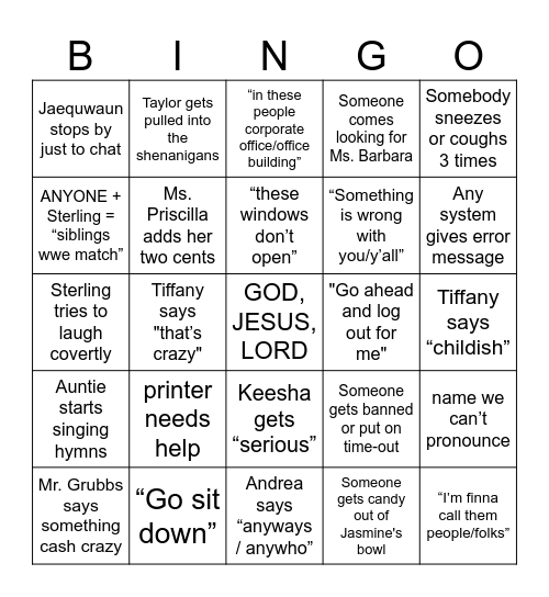 30 FOR 30 Bingo Card