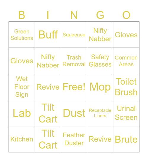 EVS Appreciation Week Bingo Card