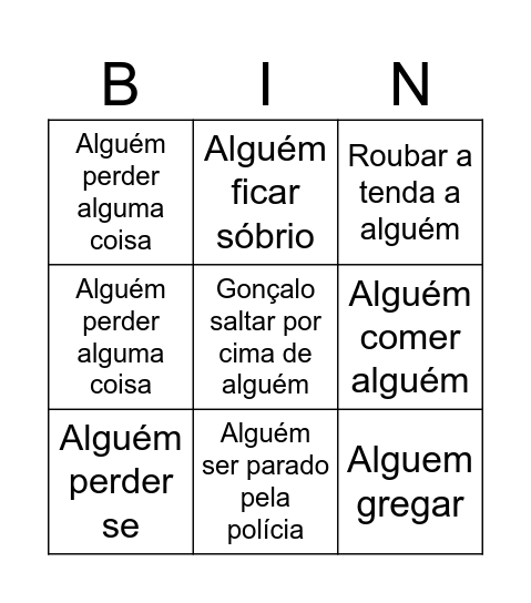 CRATO Bingo Card