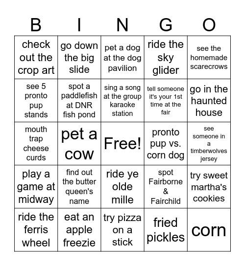 state-fair-bingo-card