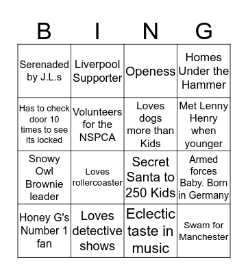 PEP & CO BINGO  Bingo Card