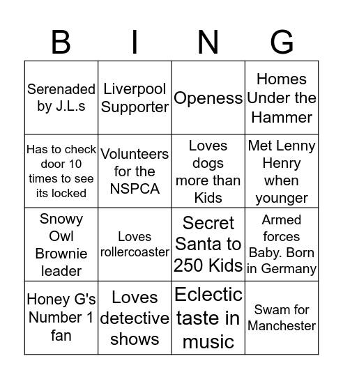 PEP & CO BINGO  Bingo Card