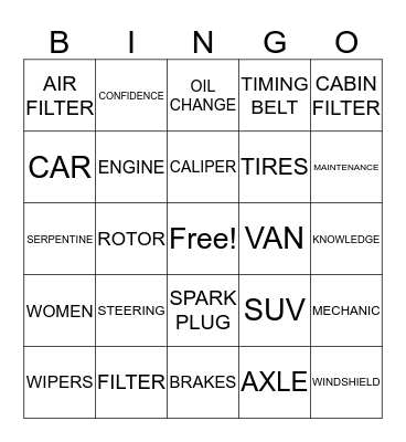 CAR CARENBINGO Card