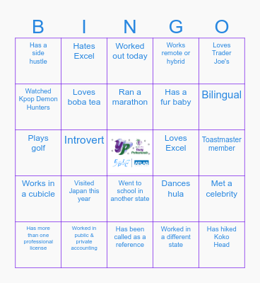 EPIC x HSPCA Bingo Card