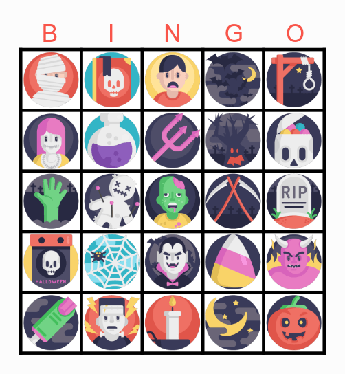 HALLOWEEN BINGO Card