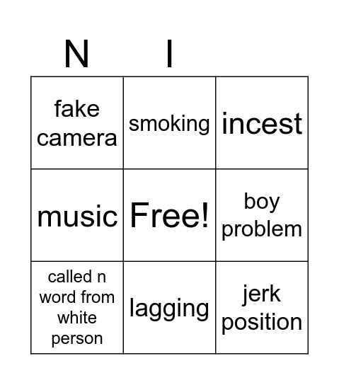 GREATNESS(lebron) Bingo Card