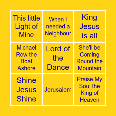 School Assembly Bangerz Bingo Card