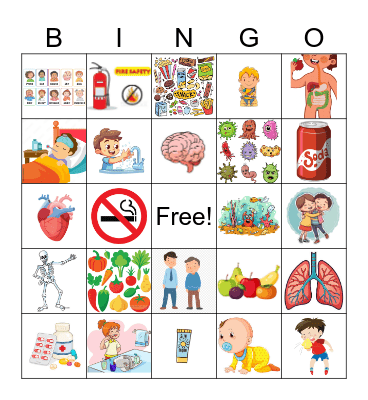 Health Bingo Card