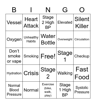 Bedrock BINGO Card
