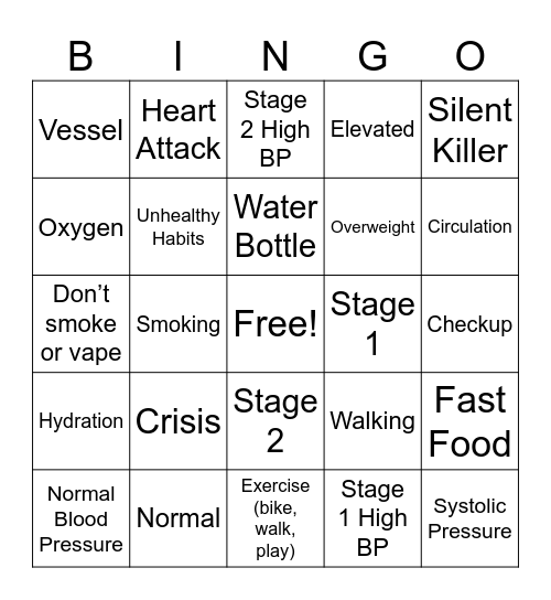Bedrock BINGO Card