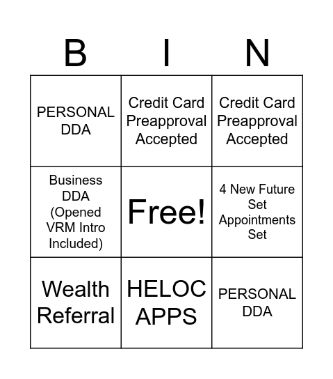 PITTSBURGH NORTH BEST BINGO! Bingo Card