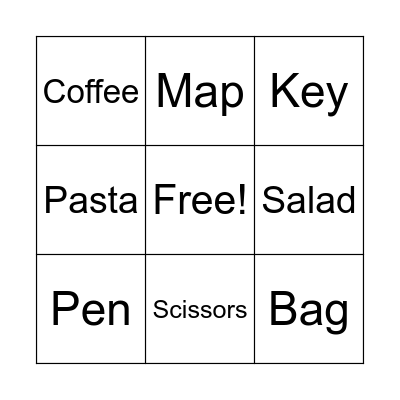 Can I have? Bingo Card