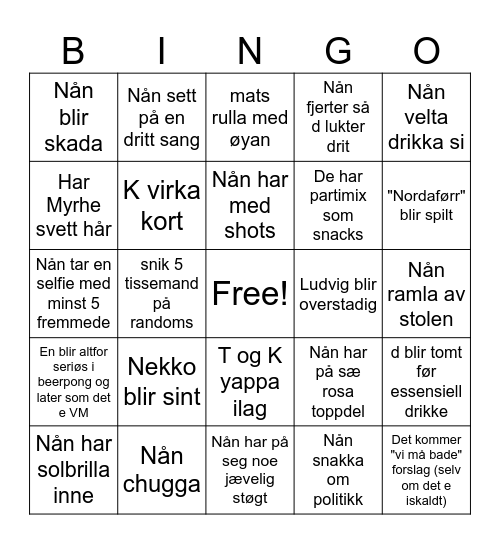 Maribingo Card