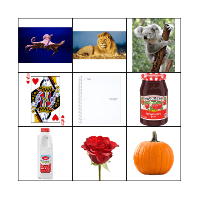 Alphabet Bingo Card
