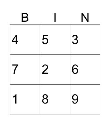 Get to Know You Bingo Card