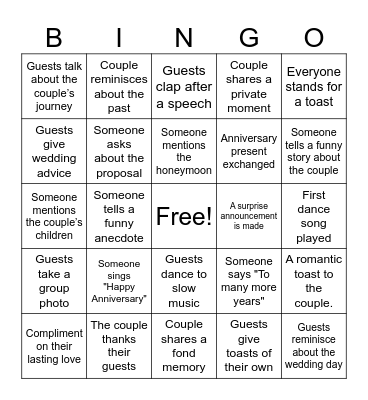 Calvin & Yashica Chapter 28 Bingo Card