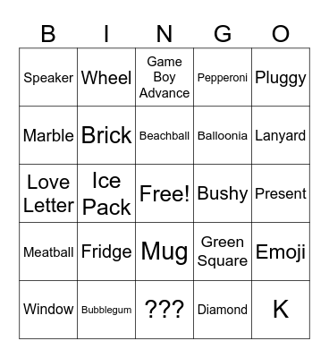 Project: Scratch Elimination Bingo Card