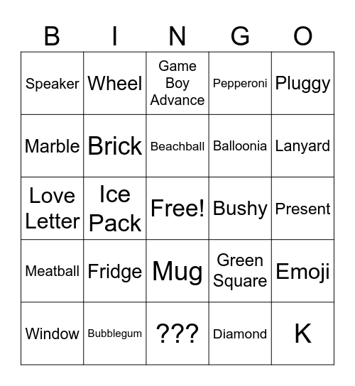Project: Scratch Elimination Bingo Card