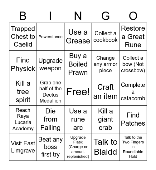 Ethan Stream 3 Bingo Card