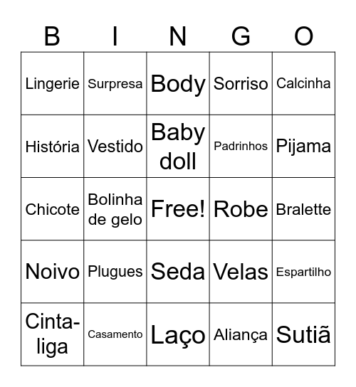 Chá da joyce Bingo Card