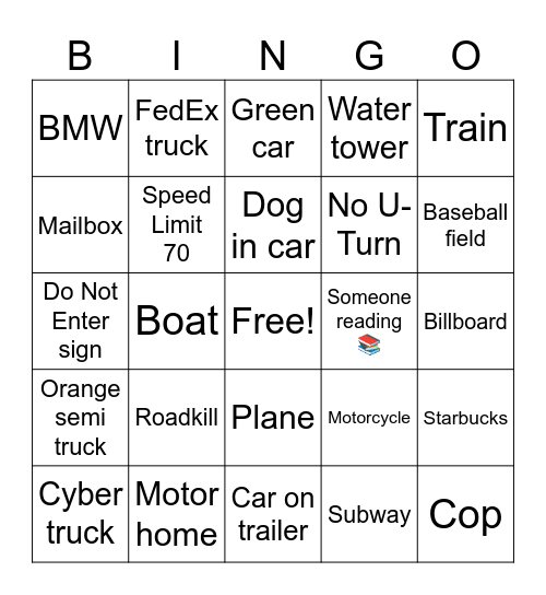 Labor Day Bingo! Bingo Card