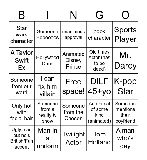POWERPOINT BINGO!!! Bingo Card