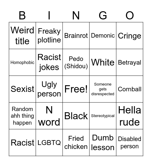 Tomorrow’s Teaching Bingo Card