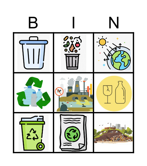 Environment Bingo Card