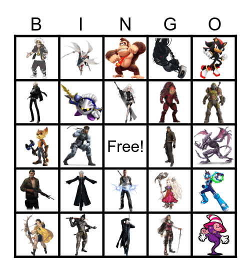 video-game-characters-bingo-card