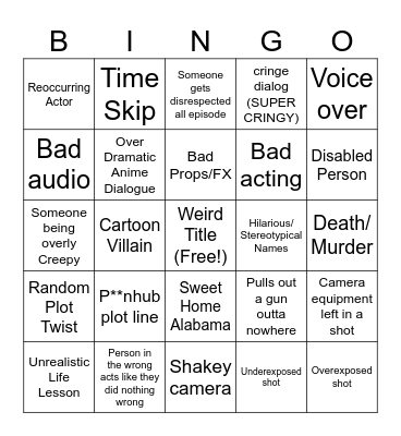 Tomorrow's Teachings Bingo Card