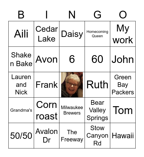 How well did I know Helen? Bingo Card