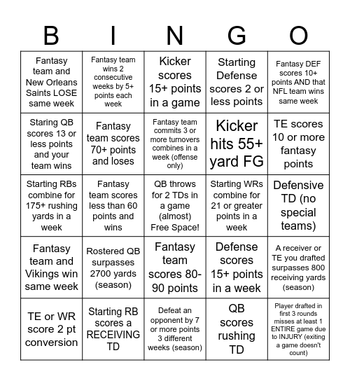 2 Girls 1 Cup Bingo - TONY Bingo Card