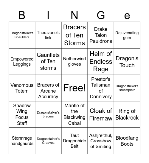 Bingo was his Name-o! Mcooi Bingo Card