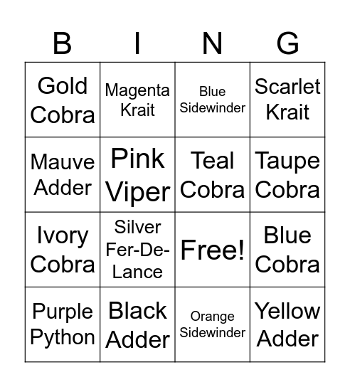 Elite dangerous connection error bingo Card