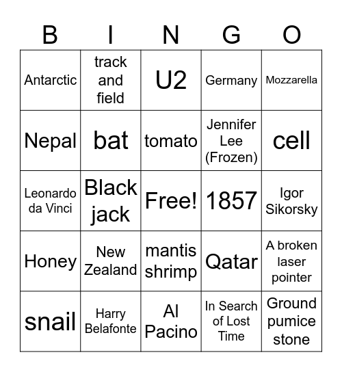 Dignity Memorial 2 Bingo Card