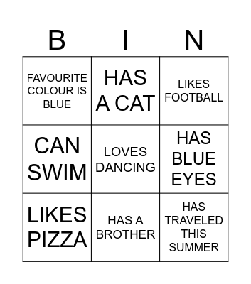 D2 BINGO! Bingo Card